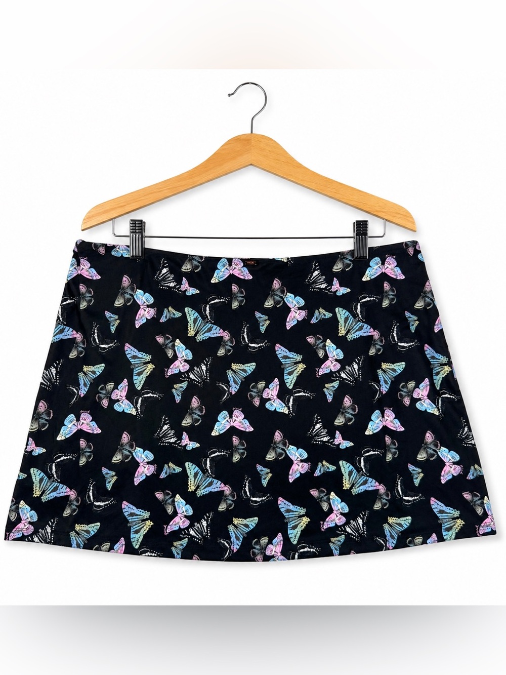 PINK Victoria’s Secret Butterfly Swim Skirt Black XXL